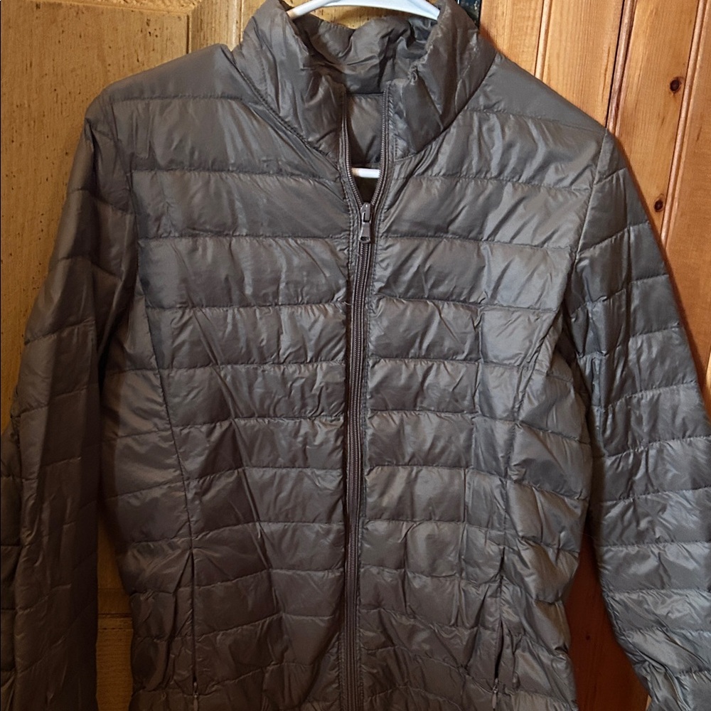 Women's Gray Rain Jacket